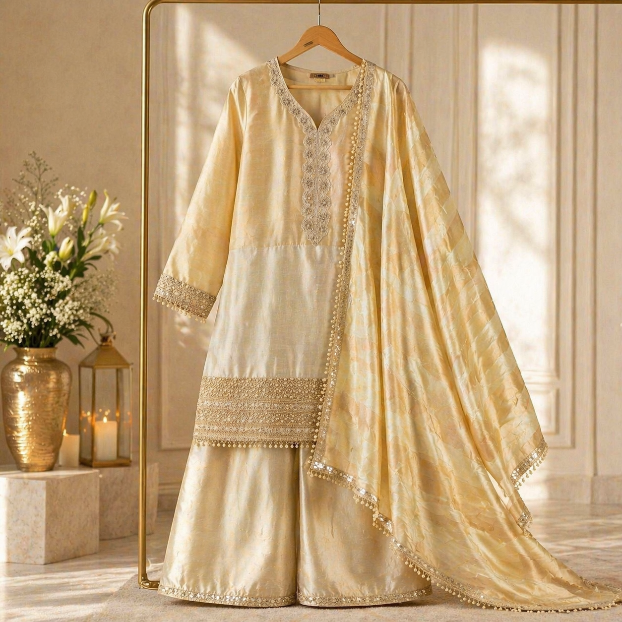 Premium Shimmer Party Wear Suit Set – Wedding & Festive Special | Limited Edition