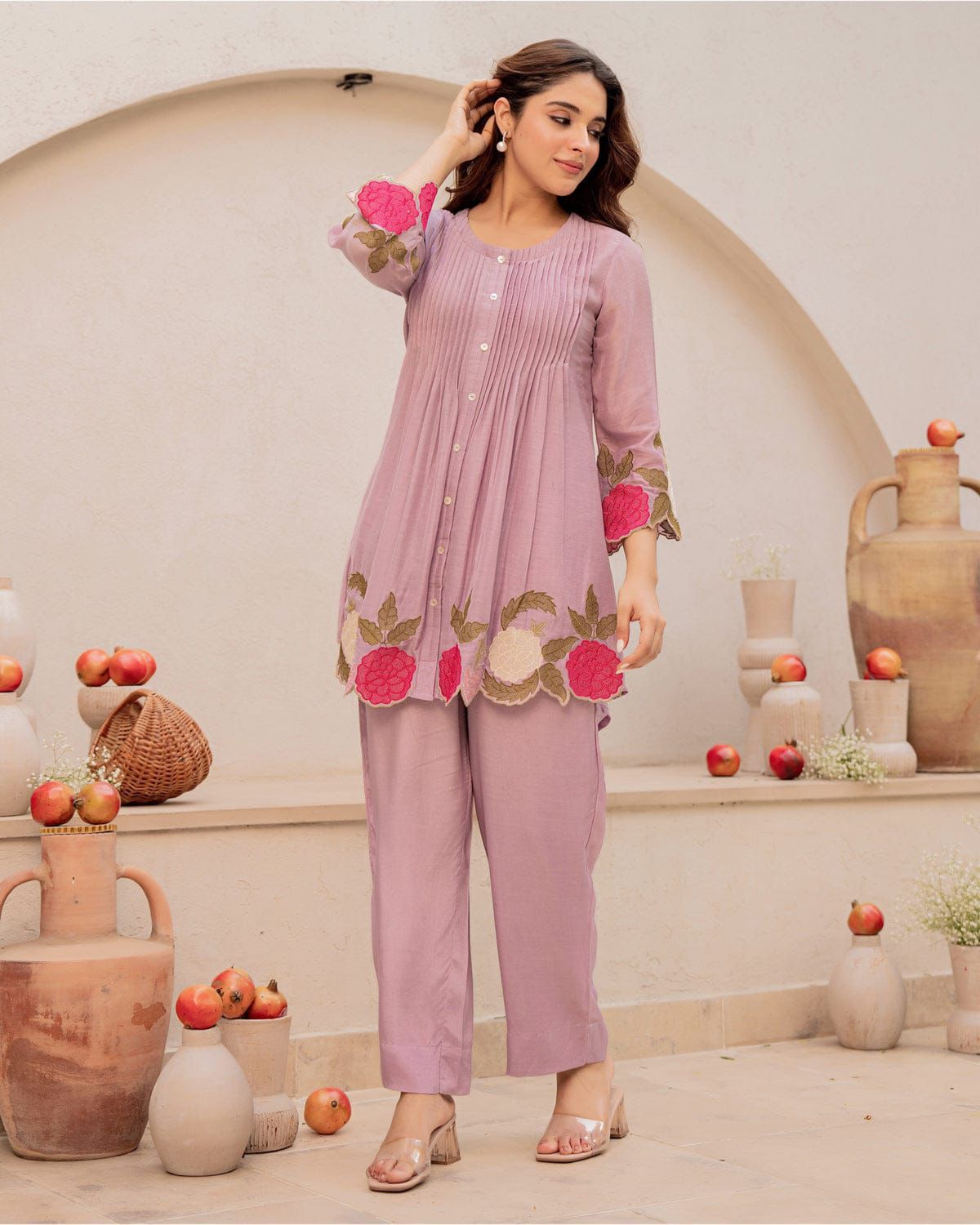 Cotton Kurta Pant Set for Women