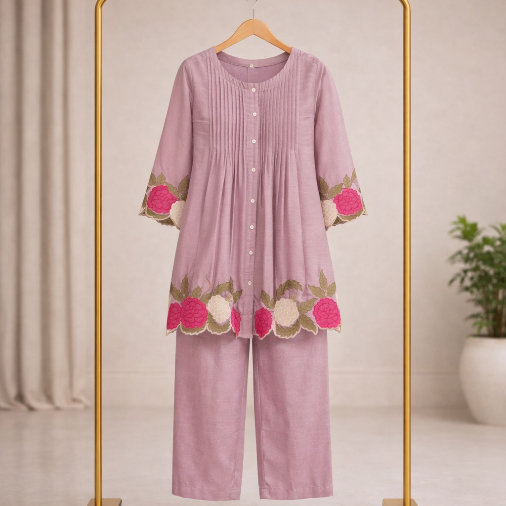 Cotton Kurta Pant Set for Women