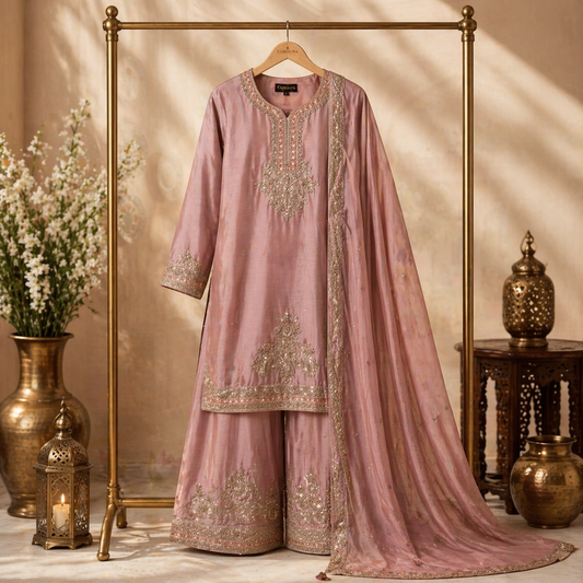 Premium Chinon Party Wear Suit Set – Wedding & Festive Special
