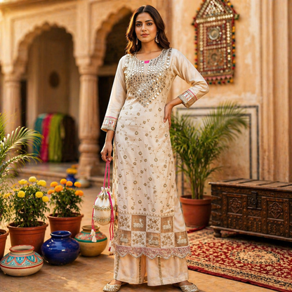 Premium Shimmer Party Wear Suit Set – Wedding & Festive Special | Limited Stock