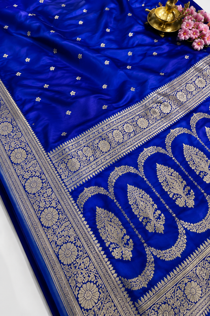 Premium Mashru Katan Silk Saree | Rich Zari Weaving Traditional Saree