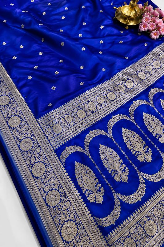 Premium Mashru Katan Silk Saree | Rich Zari Weaving Traditional Saree