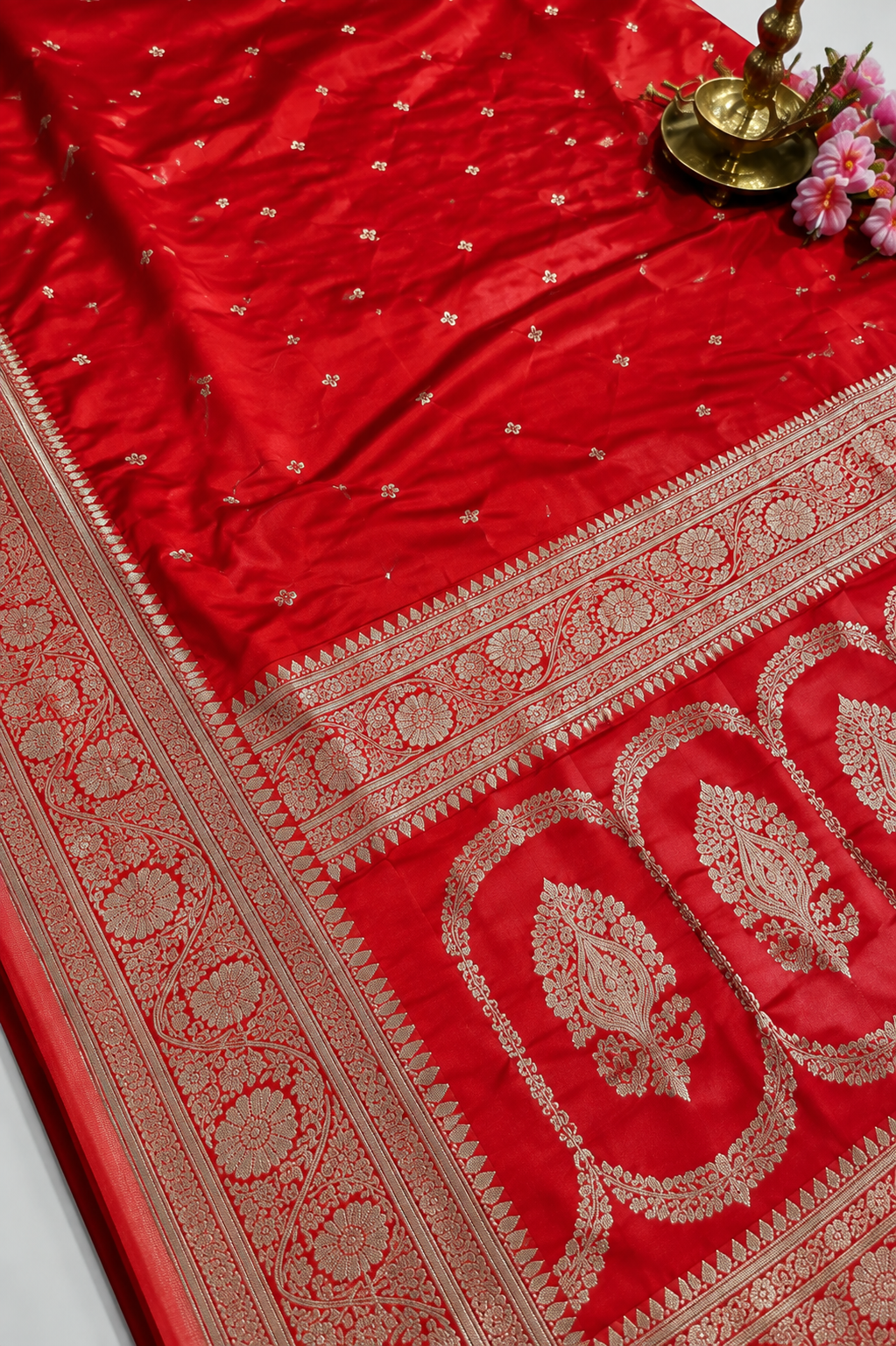Premium Mashru Katan Silk Saree | Rich Zari Weaving Traditional Saree